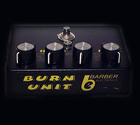 Barber Electronics Burn Unit Overdrive Pedal